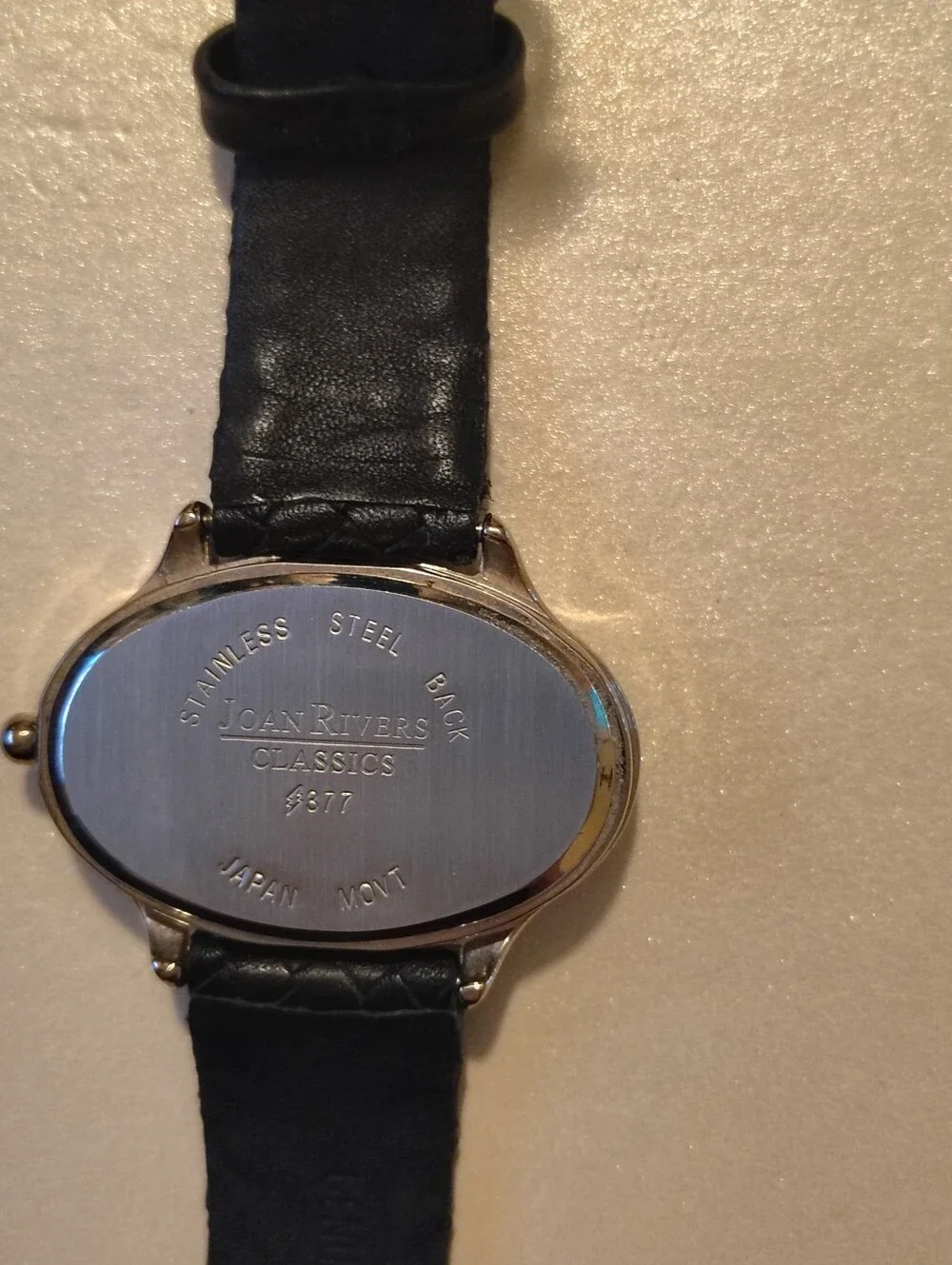 Joan Rivers black dial
